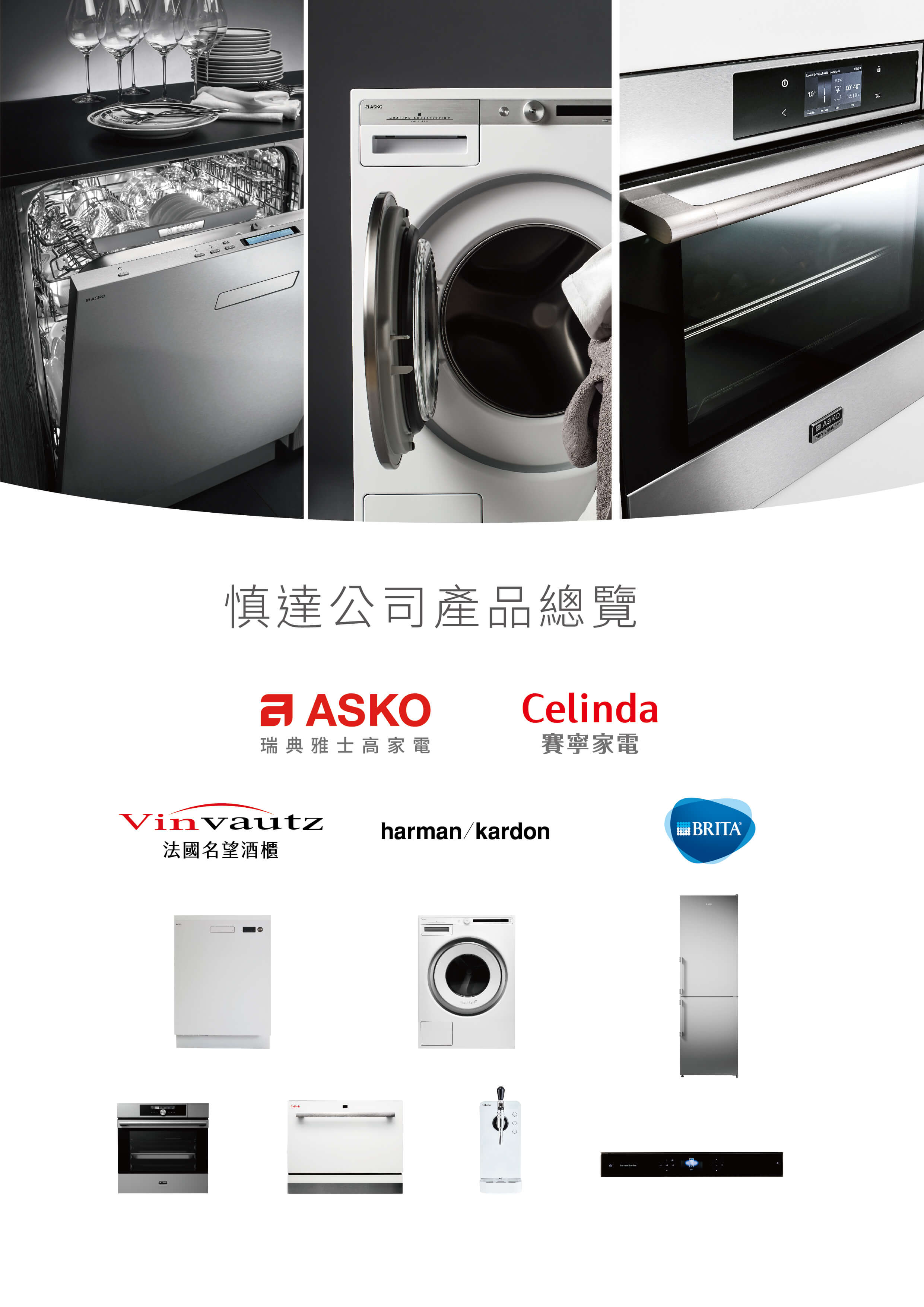 慎達公司產品總覽